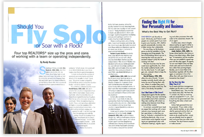 Fly Solo Article
